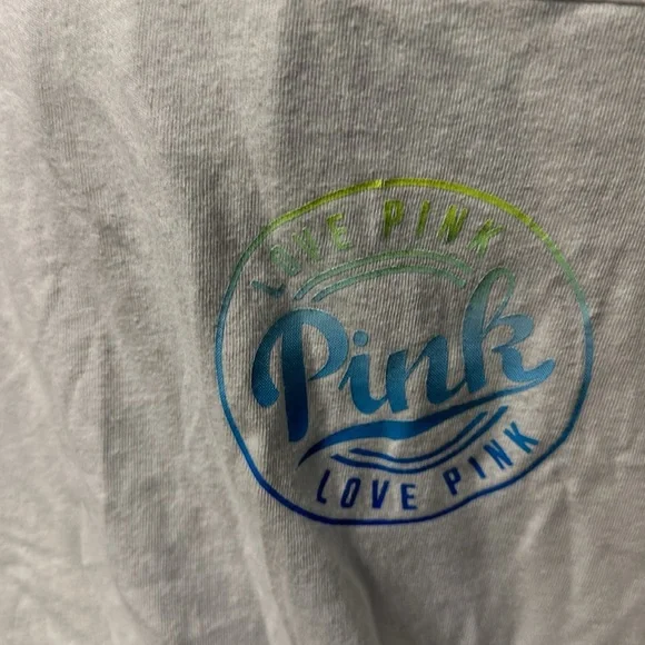 Victoria's Secret PINK Shirt Beach Tunic Crew​ - Picture 2 of 6